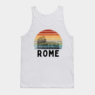 Rome sunset design Tank Top